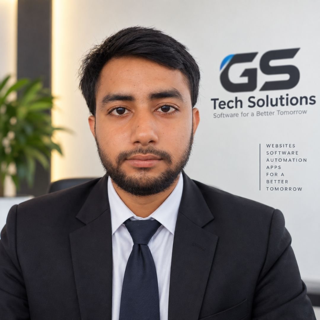 Saif - Co-Founder GS Tech Solutions